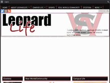 Tablet Screenshot of leopardlife.net